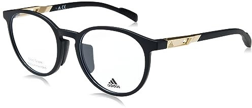 adidas Herren SP5032 Sonnenbrille, Mattes Schwarz, 53/20/140