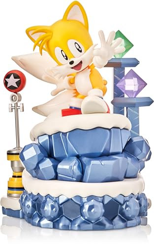 CC Countdown Characters 2024 Sonic the Hedgehog Tails Sammelfigur - Offizieller SEGA Merchandise - Adventskalender Statue zum Zusammenbauen