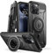 SUPCASE Unicorn Beetle Pro Mag Case for iPhone 15 Pro 6.1, Compatible with MagSafe Full Body Rugged Case with Built-in Screen Protector & Kickstand & Belt-Clip (New Black)
