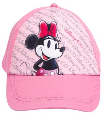 United Labels Disney Minnie Mouse Cap für Kinder, Rosa, Basecap verstellbar, Kappe für Mädchen