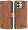 GoodcAcy Coque pour Motorola Moto G24 Power Coque, Etui Protection Housse Premium en Cuir PU,Pochette Fermeture Magnétique,Flip Case Compatible avec Motorola Moto G24 Power (Brun)