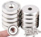 Neodym Magnete Extra Stark, Rund Magnet mit Loch, 20mm Stark Magnete zum Schrauben, Magnete mit Schrauben, Magnete Rund mit Loch zum Aufhängen An Der Wand, für Werkzeugräume, Arbeitsplätze, 10 Stück