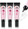 EBANKU 3PCS Nail Glue Solid Nail Glue Gel for Press On Nails Extra Strong Nail Glue for Acrylic Tips Quick Drying Semi Solid Nail Glue No UV Light Needed Long Lasting False Nail Glue Gel (10g x 3)