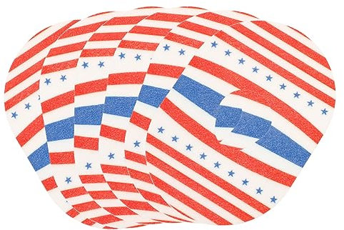 COLLBATH 6 Stk monitor patch Blutzucker Monitor Pflaster Selbstklebende Aufnäher mit USA-Flagge Schweißfeste Patches mit USA-Flagge klettpunkte selbstklebend Flecken Vlies