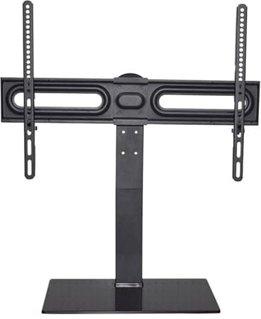 Universal TV Stand giratoria Base de televisión Ajuste de Altura de Altura de Metal de 32-70 Pulgadas TV