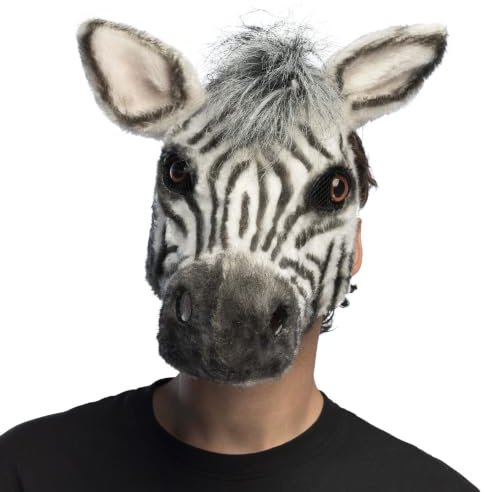 Boland – Plüsch Tiermaske für Erwachsene, robuste Halbmaske für Kostüme, Karneval, Mottoparty oder Halloween