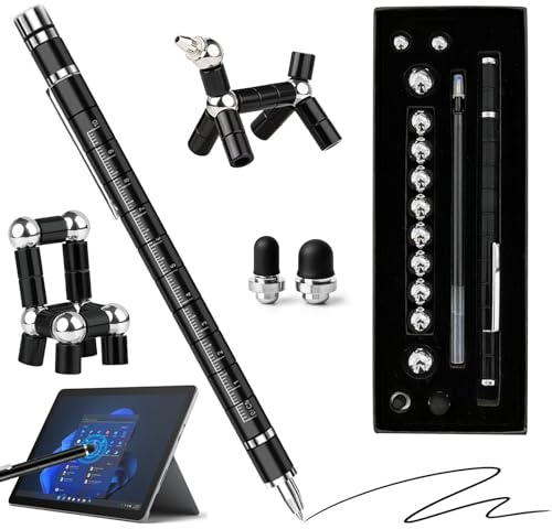 Maylatte Magnetic Fidget Pen – Magnetstift mit Fidget-Funktion zur Entspannung & als Kugelschreiber, Männer, Frauen & Teens (Geburtstag)