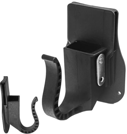 Drill Belt Clip Wrench Holder Tool Holster, Drill Holder Belts Clip Multi-Hole Extension Design, Quick Access Wrench Hook Rack Holster, Sturdy Tool Belt Accessory for Cordless Drills Driver