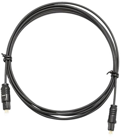 Optical Audio Cable - OD2.2 1.5m Fiber Digital Sound Cable Metal Plug High Clarity Audio Connector High Transmission Line | Optical Digital Home Theater Sound Bar TV Speaker System Connection