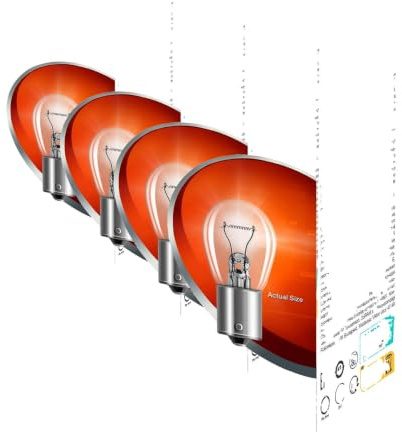 Osram ORIGINAL P21W, 7511, 24V, 10er Faltschachtel (Packung mit 4)