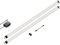 parlat LED Unterbau-Leuchte SIRIS, Eckmontage, flach, je 90cm, je 963lm, warm-weiß 2er Set