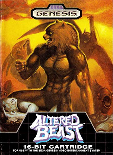ELITEPRINT Poster, Motiv: Altered Beast Sega Mega Drive Classics Retro, A3, 250 g/m² Druck, Nintendo Arcade Games Room Reproduktion
