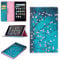 SATURCASE Amazon Fire HD 8 (7. und 8. Gen), schönes Muster PU Leder Flip Wallet Stand Kartenfächer Schutzhülle für Amazon Fire HD 8 (2017 und 2018, 7. und 8. Generation) BFP-3