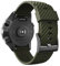 WIIKAI Armband Ersatzarmbänder kompatibel für suunto 7/9/9 baro/spartan sport/D5 Silikon Ersatz Uhrenarmbänder.(Armeegrün)