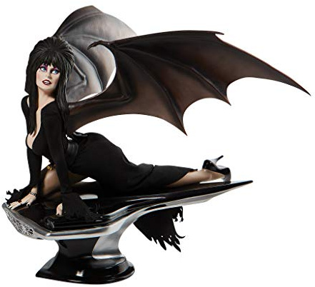 Enesco Elvira Mistress of The Dark Grand Jester Studios Deluxe 1:4 Scale Limited Edition Statue Figur, Harz, Mehrfarbig, 16 inch