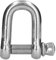 304 Edelstahl-D-Ring-Schäkel M4-M20 Schraubstift-Ankerschäkel für Zugstahldraht, Sichere Tragfähigkeit 90~1600 Kg(1pcsM20), M