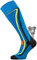 TODO Warme 50% Merino Skisocken Herren und Skisocken Damen Thermoaktiv, Atmungsaktiv 1 paar Paar Merino-wolle Ski Socken (1xBlau, 43-46)