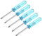 sourcing map Mini Phillips Destornillador, 2,0mm Cruz Cabeza 45mm Longitud para Pequeños Electrodomésticos Reparación, 5uds