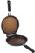 San Ignacio Origen - Sartén Grill Redonda Doble de 26cm - Aluminio Fundido A Presión - Interior Quantanium Con Recubrimiento En Polvo Diamantado - Punto Inducción - Asa Soft Touch En Negro
