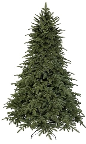 Novatom Künstlicher Weihnachtsbaum Snaptree Nordmanntanne Tanne, Zweige aus Hochwertigem Polyethylen (PE) - in DREI Längen (220cm)