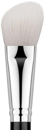 Konturpinsel, EIGSHOW Premium Gesicht abgewinkelt Kontur Makeup Pinsel mit Ziegenhaar, Kontur Pinsel für Creme Pulver Flüssigkeit, Blending Makeup Pinsels(F610)