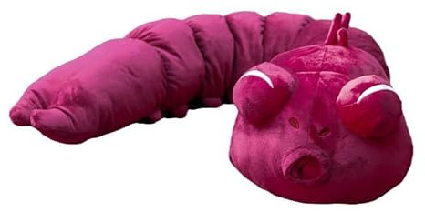 Jiumaocleu Anime Fushiguro Toji Weiche Figur Rot Animal Kopfkissen Cartoon Weiches Niedliches Umarmungs-Kissen Sofa Dekoration für Fans