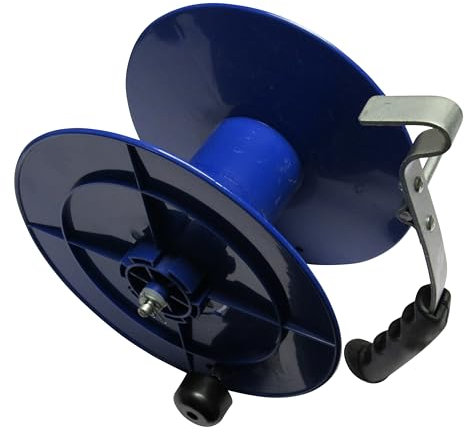 Securefix Direct Electric Fencing Insulating Reel Spool (Blue Winder Poly Rope Tape Fence)