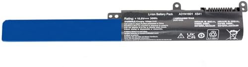 FESTAS® 10.8V 36Wh A31N1601 A31LP4Q Laptop Ersatz Akku für Asus R541U F541N F541U X541U X541UJ R541 R541N R541NA R541NC R541S R541SA R541SC R541UA R541UJ Vivobook Max F541 F541NA F541NC X541 X541N