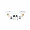 Easy Kit Back Plate Fixing Bracket for Wall Mounted Thermosatic Mixer Bars