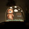 Kidsmood - Personalisiertes Nachtlicht Baby mit Namen – Dimmbare Nachttischlampe Kinder mit 3 Lichtmodi - Personalisierte Babygeschenke zur Geburt,Taufgeschenke Jungen & Mädchen [Bärchen]