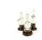 ZimmerKultur Wein Windlicht 3er Set  Deluxe #1 , palisanderfarben