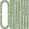 CQURE 12Pcs Eucalyptus Garland,Artificial Eucalyptus Leaves Table Greenery Garland Wreath Vines for Wedding Party Table Bedroom Wall Room Decor