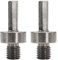 SHDIATOOL Lot de 2 adaptateurs filetés mâles M14 vers tige hexagonale 3/8 pour disque de meulage