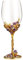 Bicchiere da vino rosso e bianco, realizzato a mano, smaltato, a stelo lungo, in cristallo senza piombo, ideale come regalo per donne, mamma, amici, festa della mamma (rosso)