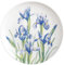 Maxwell & Williams JY0049 Teller rund Ø 20 cm – Serie Floriade – Bone China Porzellan Weiß glatt – in Geschenkbox – Iris