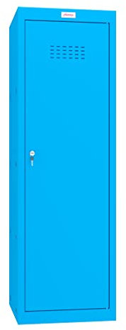 Phoenix CL1244BBK Würfel Schließfach Groß Blau m. Schlüssel-Schloss (B x H x T) 400 x 1265 x 400