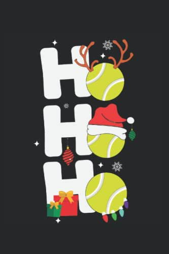 Christmas Tennis Lover Light: 6x9 Notes, Notebook, Journal, Diary 120 Pages