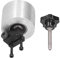 Drive Wheel, Belt Sander Gauge Wheel Aluminum Alloy Belt Machine Woodworking Drive Wheel for Belt Machine Woodworking