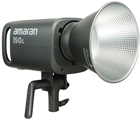 Aputure Amaran 150c RGB Video Light - 150W RGBWW Studio Continuous Light with Full Color RGB LED, HSI, Bowen Mount, APP Control for Photography Creators