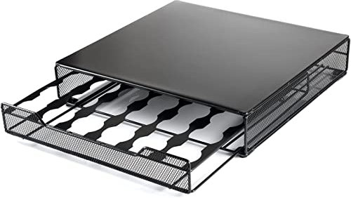 Tiroir range dosettes Dolce Gusto x36 support en métal gris