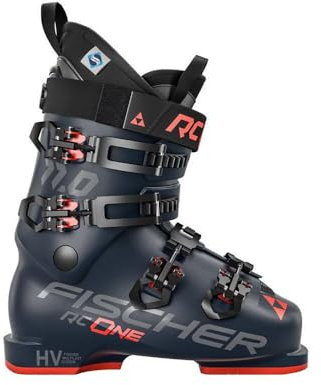 Fischer Skischuhe Skistiefel Alpinskischuhe Alpin-Skistiefel Alpinstiefel RC One 11.0 - MP25.5 EU40 - Flex 110 - Modell 2024 - On Piste Allmountain - für fortgeschrittene bis Gute Fahrer
