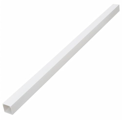 vidaXL Installationsrohre 40x40 mm 10 m PVC