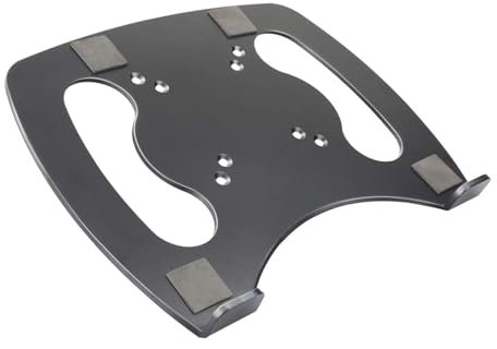 Glanhbnol 100x100mm Laptop VESA Mount Tray Vented Notebook Tray Laptop Holder Arm Mount Attachment Laptop Tray Clamp For Monitor Laptop Tray