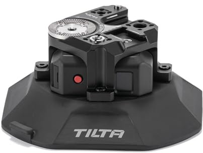 Tilta Ventosa electrónica de 4,5 Pulgadas con Soporte de Montaje Multifuncional, Soporte de Ventosa para cámara de Fotos/cámara de acción/teléfono Carga Vertical máxima de 20 kg HDA-ESC-MMB-45