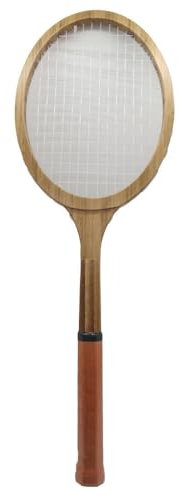 COMETX Tennisschläger aus Holz im Retro-Stil Tennisschläger Vintage Dekor Souvenir-Kollektion