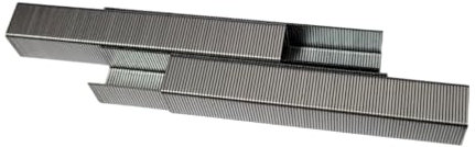 Verkatto Heftklammern Typ J/53 - 11,3 x 0,7 x 8,0 mm, Silber, 1000 Stück