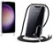 JProtect für Samsung Galaxy S24 Hülle mit Band – Handyhülle zum Umhängen mit Band in Schwarz – Handykette Samsung Galaxy S24 Kordel Hülle mit Kette/Schnur – Schützendes Case
