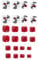 MYGLOAR (24pcs) Pegatinas Esmalte Uñas de Los Pies, Con pegamento para uñas, Multicolor pegatinas Uña Pie Adhesiva, Uñas Etiquetas Engomadas para Arte de Uñas DIY, Tonail Art Stickers