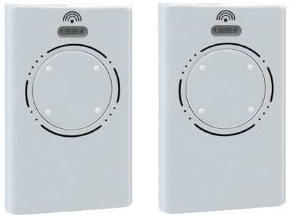 2 x Télécommande XT4 868 SLH 787010 4 Canaux Blanc Portes de Garage Motorisation Portail Garantie de 3 Ans