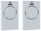 2 x Télécommande XT4 868 SLH 787010 4 Canaux Blanc Portes de Garage Motorisation Portail Garantie de 3 Ans